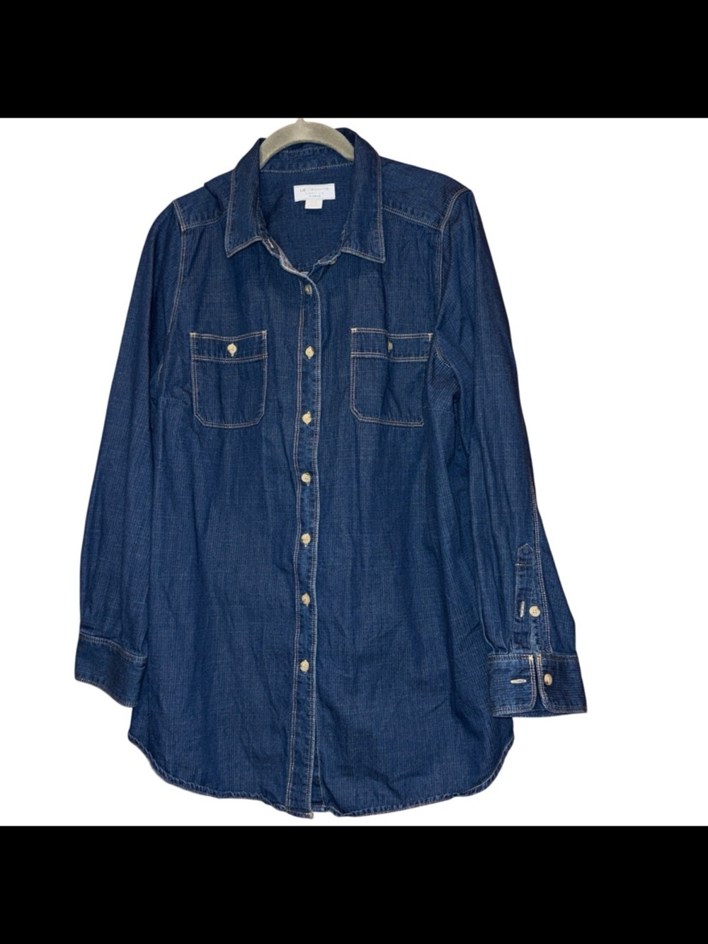 Ladies button down tunic - Picture 5 of 7